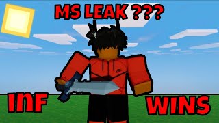 Im leaking the Best Ms Roblox Bedwars [upl. by Rj761]