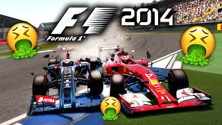 Playing F1 2014 but its 10 YEARS LATER [upl. by Elleunamme919]