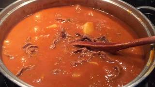 CARNE CON PAPAS EN SALSA DELICIOSO [upl. by Dowzall]