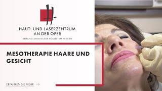 Mesotherapie Haare und Gesicht [upl. by Dnartreb]