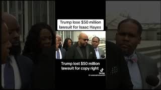 Isaac Hayes WINS in COURT against Trump [upl. by Eliot935]