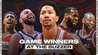 NBA quotGAMEWINNERS at the BUZZERquot Moments [upl. by Gnoix]