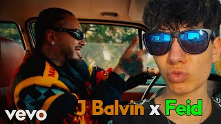 Reacción J Balvin Feid  Doblexxó [upl. by Rasia]