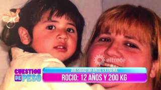 Obesidad infantil extrema Rocío tiene 12 años y pesa 200 kilos [upl. by Inobe]