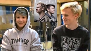 Bars and Melody recording Unite Live Forever BAMinJapan BAM来日 [upl. by Ahsilla508]