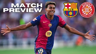 Barcelona vs Girona  Match Preview La Liga 2425 [upl. by Blinny]