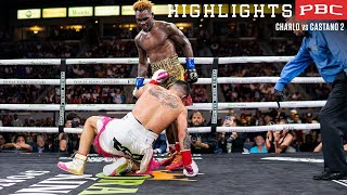 Charlo vs Castano 2 HIGHLIGHTS May 14 2022  PBC on Showtime [upl. by Xuagram490]