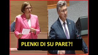 Plenković vs Puljak quot Plenki oštro prema pitanjuquot [upl. by Bobine]