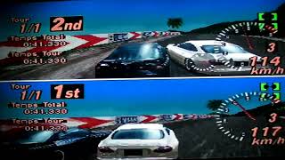 Gran Turismo 2  Nismo 270R vs Jaguar XKR Coupé [upl. by Inalawi376]