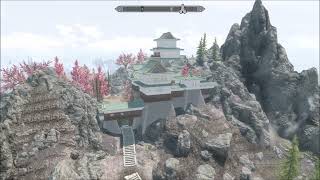 Kintama Castle  Skyrim Special EditionAE Player Home [upl. by Alsi]