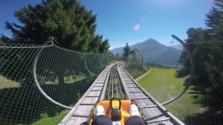 The Alpine Coaster in HochImst The worlds longest alpine roller coaster [upl. by Esille6]