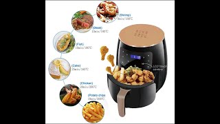 6L Electric Digital LCD Touch Screen Air fryer for RoastingBakingGrilling For 35 Pax Nonstick [upl. by Meijer588]