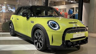 2023 Mini Cooper S Cabrio in Zesty Yellow mini [upl. by Bolme]