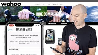 Wahoo ElemntBoltROAM Cycling GPS Maps Details  Downloading  Updating [upl. by Irep]