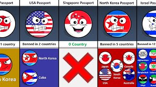 How Many Countries Have Banned The Same Passport [upl. by Jallier845]