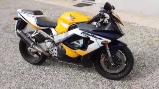 Honda CBR 929 RR FireBlade  Start Up and Walkaround  Short Ride [upl. by Irafat102]