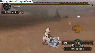 Monster hunter freedom 2how to get monoblos heart [upl. by Larrej]