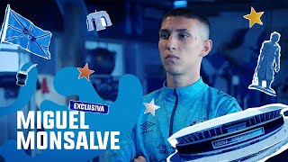 O PRIMEIRO DIA DE MIGUEL MONSALVE NO GRÊMIO [upl. by Silirama]