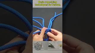 How to tie a secure knot relaxingmusic knot meditationmusic [upl. by Epilef]