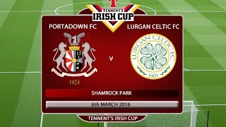 Portadown 2  3 Lurgan Celtic TIC  050316 [upl. by Ahsimit]