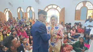 FEROSH WEDS HIMANI  JAMES MUSICAL GROUP BAND ASRAYAGADA  ESMA RUBIT SUNAEPSON AMOSH PRATAP [upl. by Fiedler998]