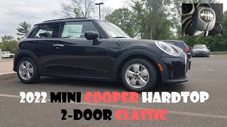 2022 MINI Cooper Hardtop 2Door Classic wManual Transmission  Big Fun In A MINI Package POV [upl. by Sonafets613]