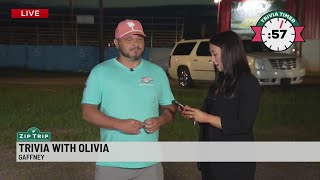 Zip Trip Gaffney Trivia with Olivia Peach Festival Board Member Jason McSwain [upl. by Wallace]