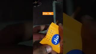 Unboxing Jio 5g sim scam 😱jio5g aktechhub smartphone [upl. by Elyn]