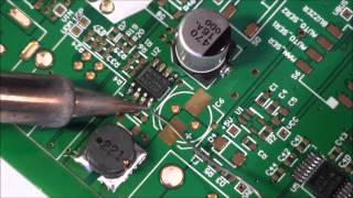 Soldering an SOIC part [upl. by Boniface]