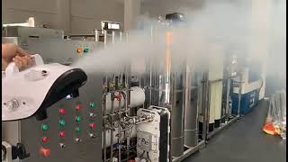 MIC Fog Machine Smoke Machine 900W Sterilize Machine Home Steam Atomization Sanitizer Machine [upl. by Amaryl]