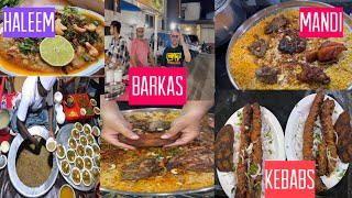 Hyderabad famous Barkas Mataam Al arabi Special mutton Haleem FRI SAT Sunday mandi viralvideo 🔥🔥 [upl. by Ramona]