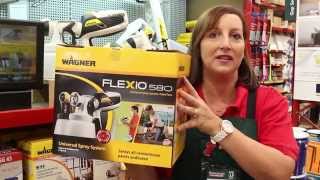 Wagner Flexio Paint Sprayer  Features and Benefits [upl. by Issej]