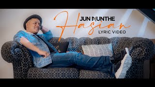 Jun Munthe  Hasian Lyric Video [upl. by Noillid]