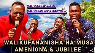 WALIKUFANANISHA NA MUSA  AMENIONA  JUBILEE Covered by Min EsauToshMin HenryTheBand [upl. by Libenson]