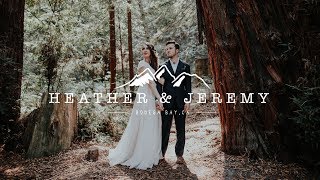 Most EPIC elopement EVER  Wedding in California Redwoods [upl. by Mcmullan]