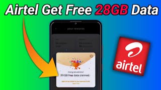 Airtel FREE Data Tricks  How To Get Free Data On Airtel Thanks App  Airtel Coupon Code 2022 [upl. by Stricklan]