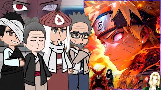 Konoha Council Elders  3rd Hokage react to Naruto [upl. by Clarette648]