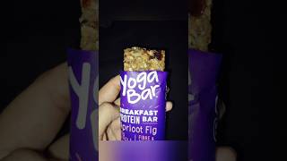 Yoga BarBREAKFAST PROTEIN BARLockey Food Talkiesfoodchocolatefoodshortsyogabarbreakfast [upl. by Ynnhoj553]