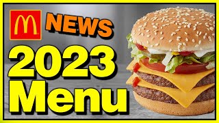 McDonalds Menu 2023 LEAKED [upl. by Gnoud281]