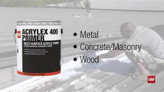 GAF Roof Coatings Product Selection Overview  GAF [upl. by O'Malley]