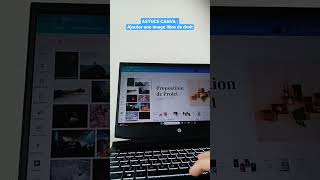 Astuce Canva  Ajouter une image gratuite [upl. by Amihc]