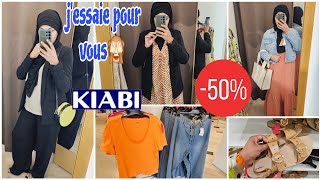 KIABI🙈LES SOLDES AVANT LHEURE 50 JESSAIE QUELQUES TENUES kiabi mode soldes 1706 outfitkiabi [upl. by Eislek]