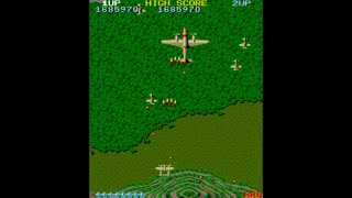 1942 Arcade Longplay 1984 Capcom Revision B [upl. by Hairas941]