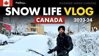 SURVIVING the SNOW STORM in CANADA  25 TEMP  HARD LIFE  VLOG  202324 [upl. by Shep]