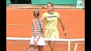 Anna Kournikova vs Amelie Mauresmo 1998 RG R1 Highlights [upl. by Ennovoj]