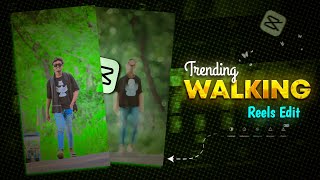 Instagram Trending Walking Blur Slow Motion amp I phone Green Effect Reels Editing  Capcut Template [upl. by Jens]