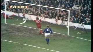 Liverpool 42 Ipswich 197374 Keegan hattrick [upl. by Tur]