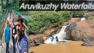 Aruvikuzhy Waterfalls  Kottayam Waterfalls Pampady Kooroppada Road Pallickathodu Kerala 686502 [upl. by Nahtaoj211]