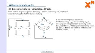 Elektrotechnik 26 Brueckenschaltung [upl. by Akeylah]