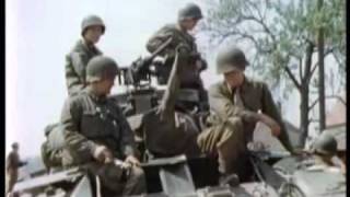 World War II Color Footagedes SFP 186POWs CZ bei Prag 1945 17 [upl. by Justinn185]